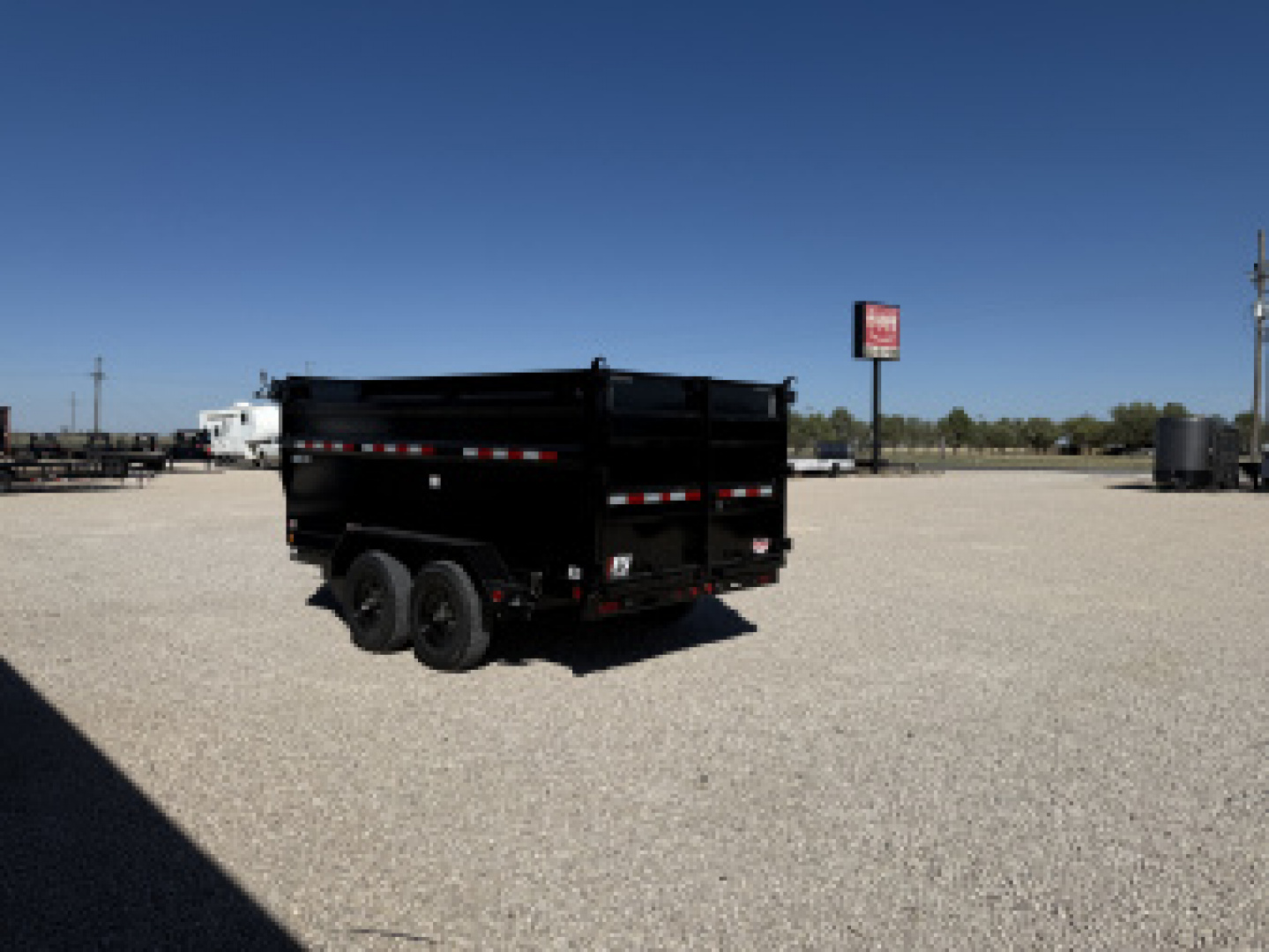New 2026 PJ 72"x12' BP Tandem Axle Dump w/ 48" Sides – D3