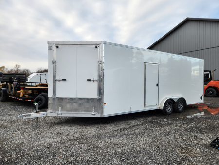 New 2026 ALCOM Ez Hauler 7.5X22IF Snowmobile Trailer