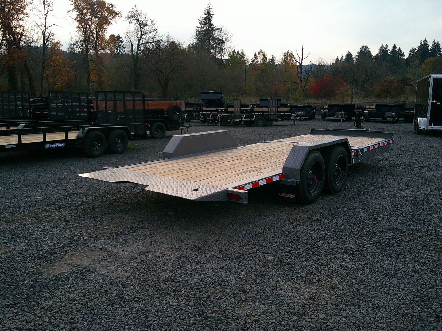New 2026 Midsota 7x22 (16+6) Equipment Trailer