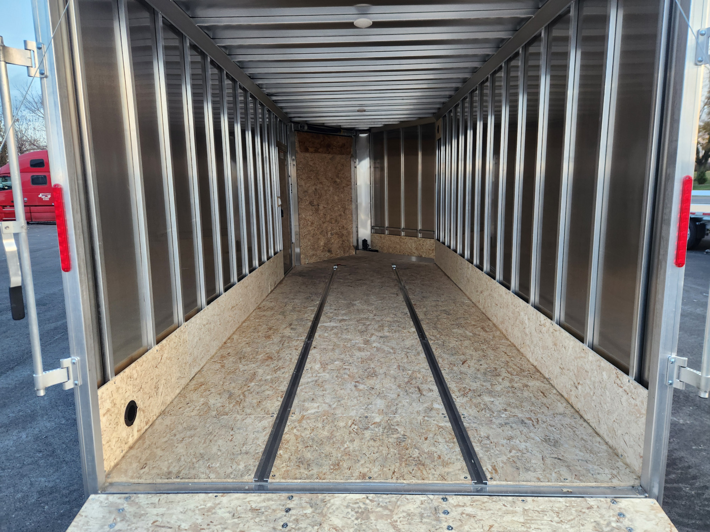 New 2026 ALCOM Ez Hauler 7.4X18IF Snowmobile Trailer