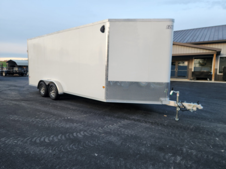 New 2026 ALCOM Ez Hauler 7.4X18IF Snowmobile Trailer