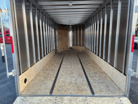 New 2026 ALCOM Ez Hauler 7.4X18IF Snowmobile Trailer