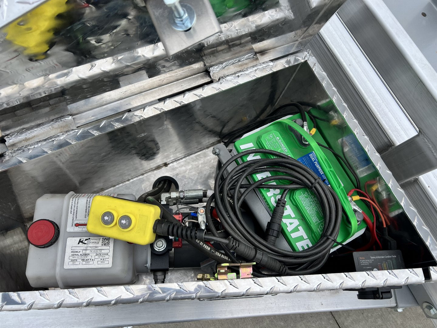 New NEW 2026 H&H Speedloader ALUMINUM 24’ POWER Hyd Jack TILTbed flatbed Trailer 2-7000 lb axles =14K KEY FOB Remote