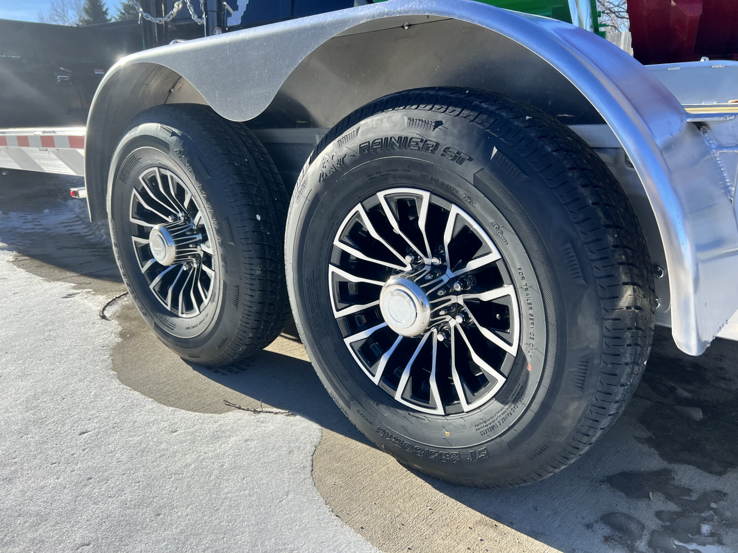 New NEW 2026 H&H Speedloader ALUMINUM 24’ POWER Hyd Jack TILTbed flatbed Trailer 2-7000 lb axles =14K KEY FOB Remote