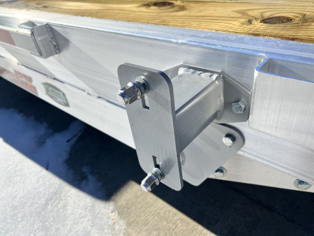 New NEW 2026 H&H Speedloader ALUMINUM 24’ POWER Hyd Jack TILTbed flatbed Trailer 2-7000 lb axles =14K KEY FOB Remote