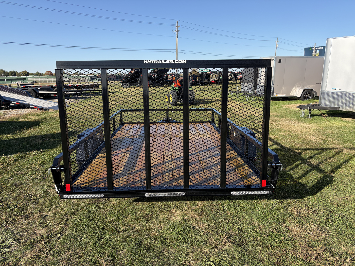 New 2026 H&H Trailers 82x12 Rail Side Utility