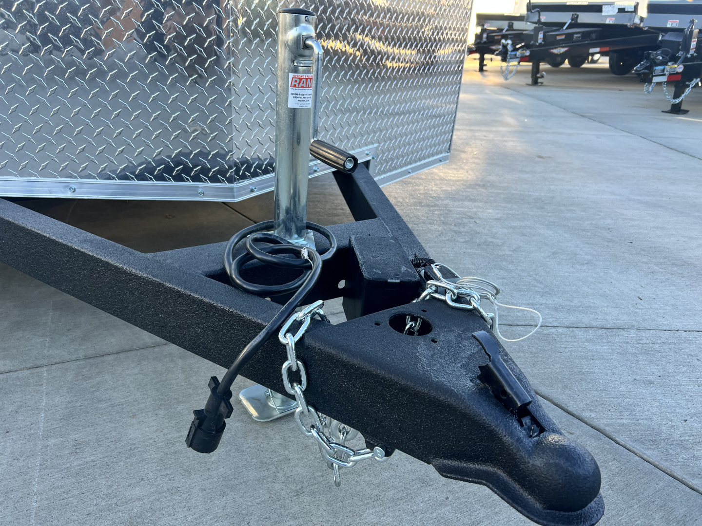 New NEW 2026 Formula 7x16 +V Traverse, 7’ TALL 80.5” Rear door open height Rear Ramp Enclosed Cargo Trailer