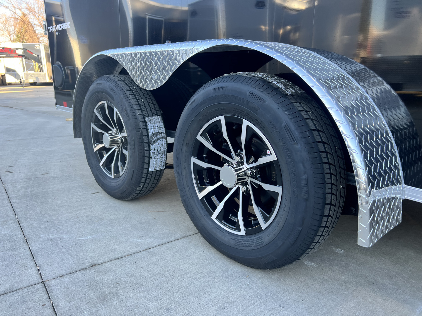 New NEW 2026 Formula 7x16 +V Traverse, 7’ TALL 80.5” Rear door open height Rear Ramp Enclosed Cargo Trailer