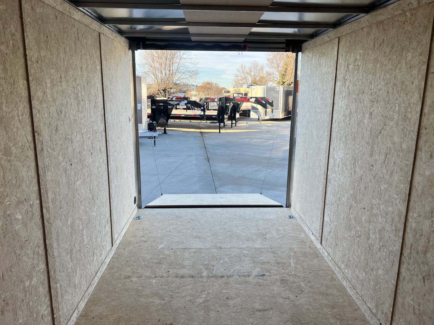 New NEW 2026 Formula 7x16 +V Traverse, 7’ TALL 80.5” Rear door open height Rear Ramp Enclosed Cargo Trailer