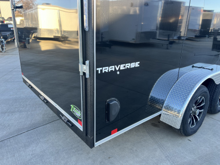 New NEW 2026 Formula 7x16 +V Traverse, 7’ TALL 80.5” Rear door open height Rear Ramp Enclosed Cargo Trailer