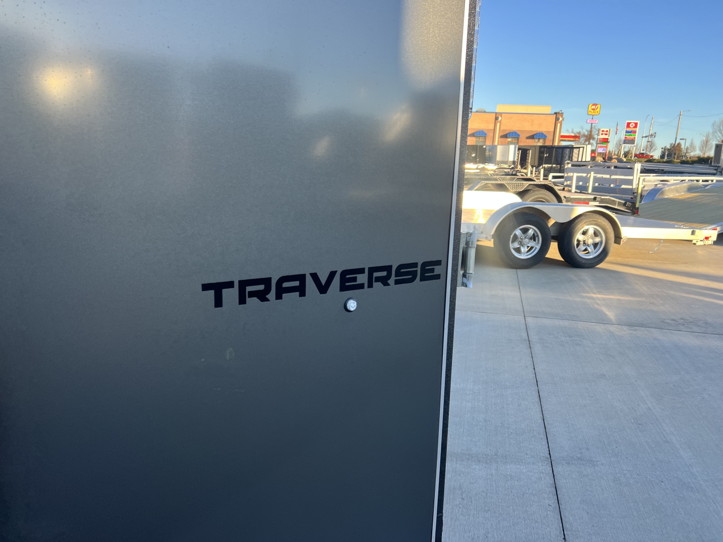 New NEW 2026 Formula 7x16 +V Traverse, 7’ TALL 80.5” Rear door open height Rear Ramp Enclosed Cargo Trailer