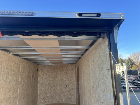 New NEW 2026 Formula 7x16 +V Traverse, 7’ TALL 80.5” Rear door open height Rear Ramp Enclosed Cargo Trailer