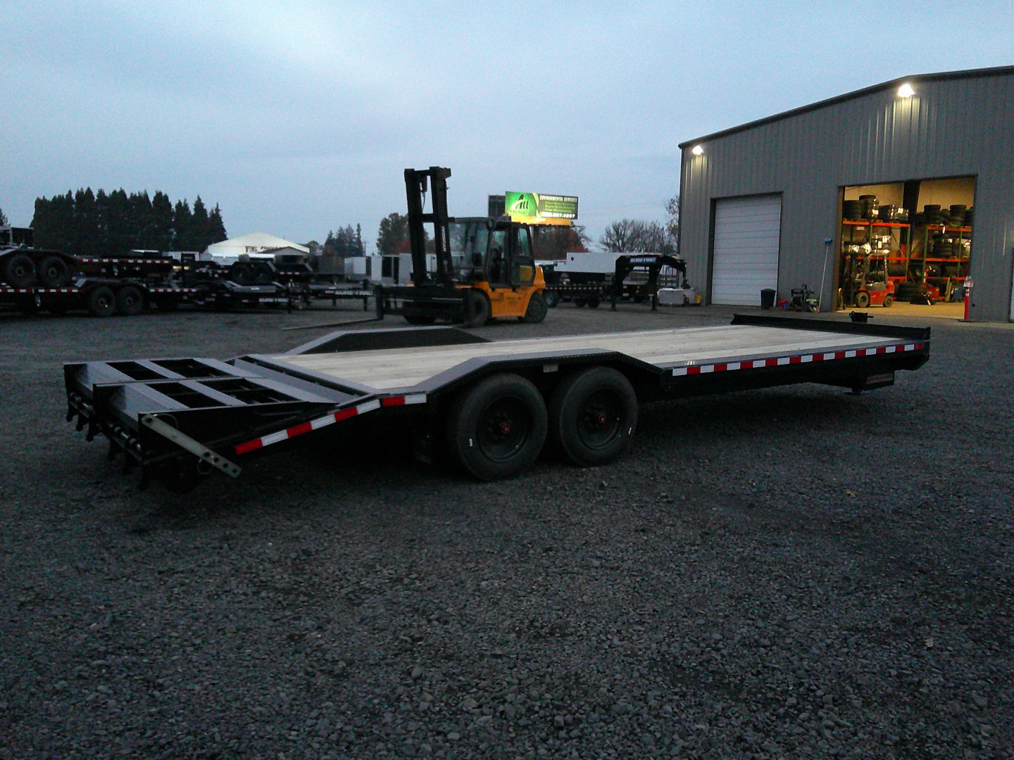 New 2026 Midsota 8.5x24 Equipment Trailer