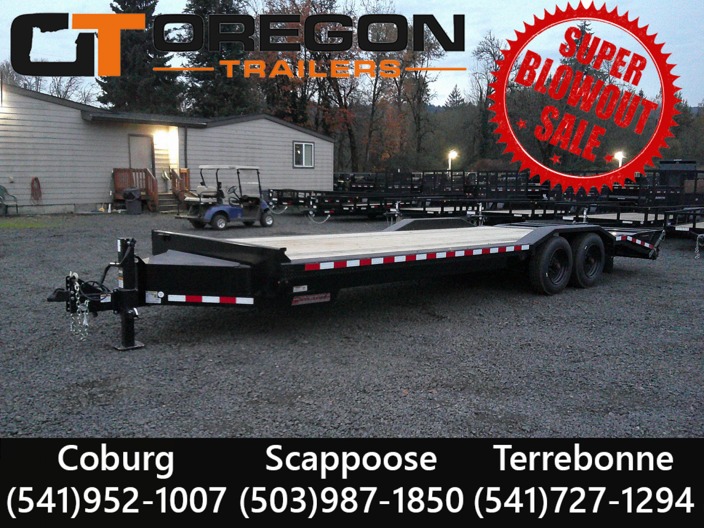 New 2026 Midsota 8.5x24 Equipment Trailer