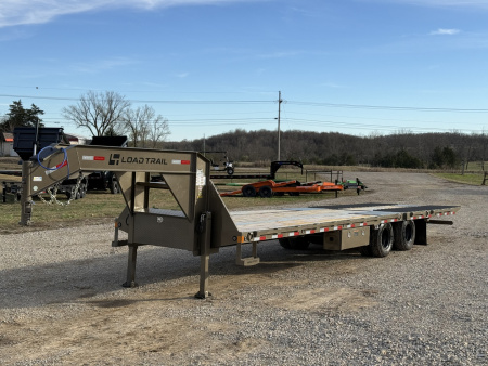 New 2026 Load Trail GL 102x32 Deckover Trailer Hydraulic Dovetail 14 Ply 25900 GVWR