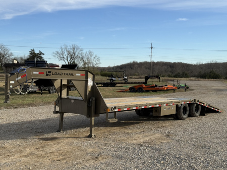 New 2026 Load Trail GL 102x32 Deckover Trailer Hydraulic Dovetail 14 Ply 25900 GVWR