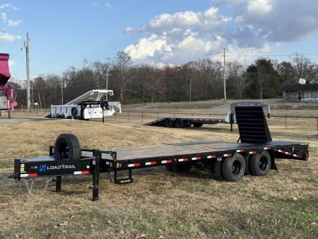 New 2026 Load Trail PP 102x25 PINTLE W/MAX RAMPS 25.9K GVWR Deckover Trailer