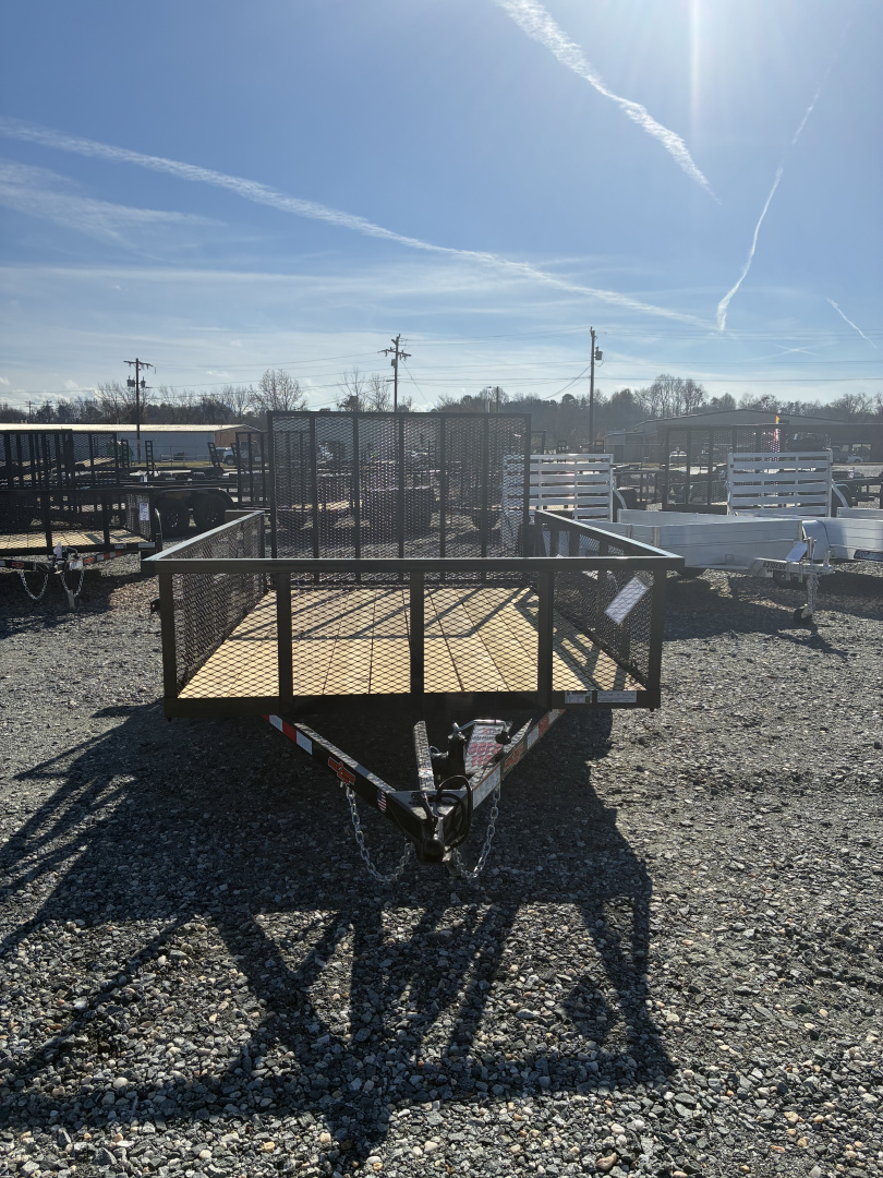 New 2026 Down 2 Earth Trailers 6x10 w/ Gate Utility Trailer w/ 2' Expanded Metal Sides *Take an additional $100 off*