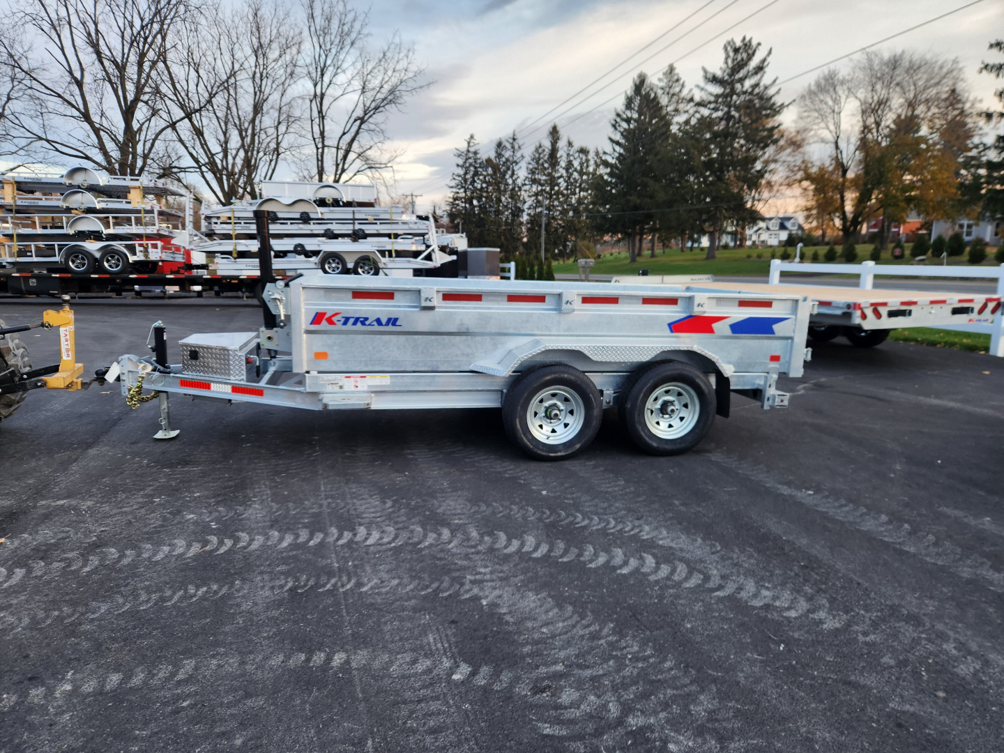 New 2026 K-Trail D612 Dump Trailer