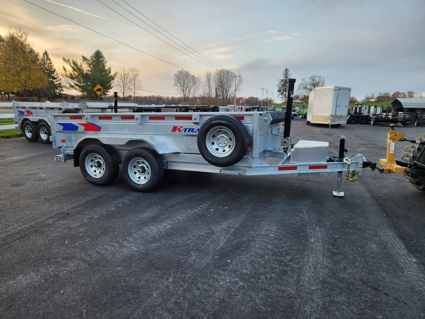 New 2026 K-Trail D612 Dump Trailer