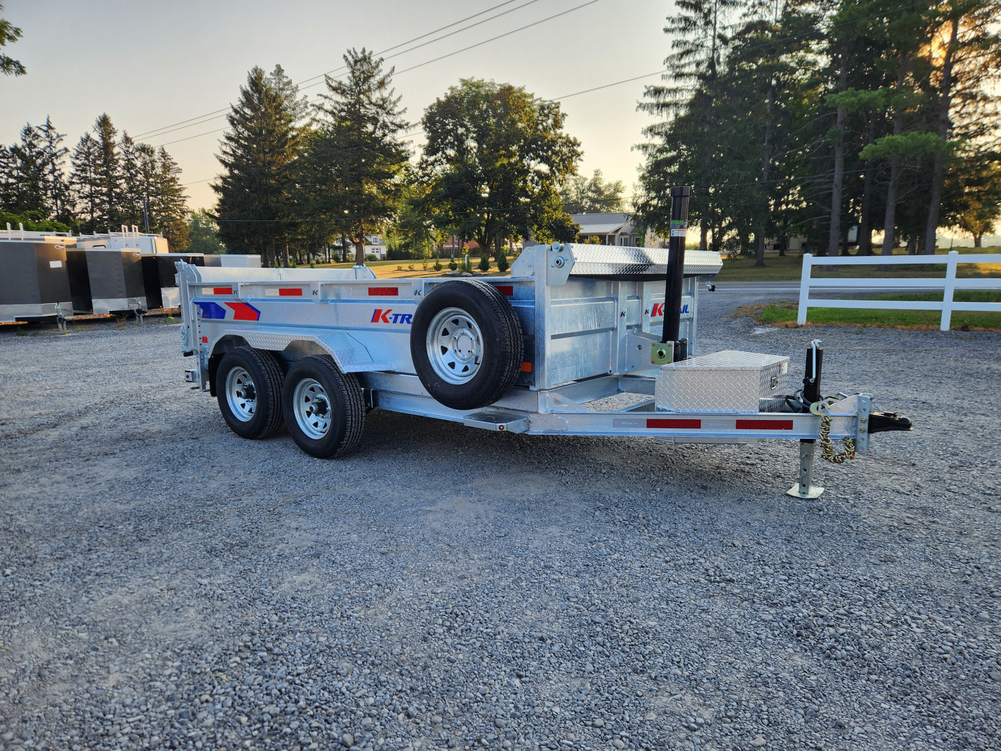 New 2026 K-Trail D612 Dump Trailer