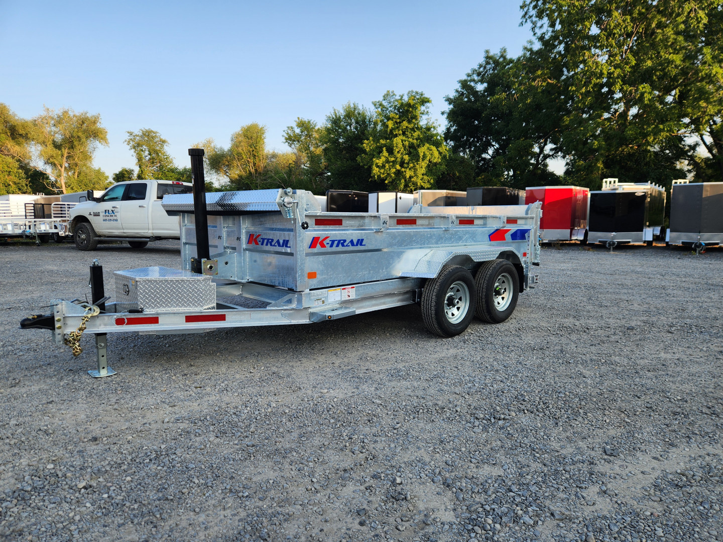 New 2026 K-Trail D612 Dump Trailer