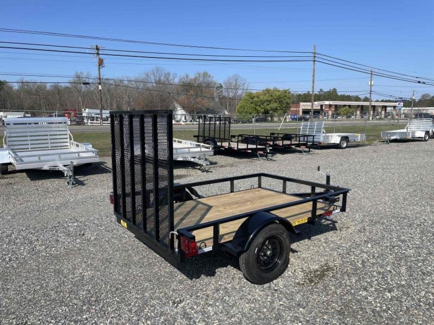 New 2026 Down 2 Earth Trailers 5x8 w/ Gate Utility Trailer *Take an additional $100 off*
