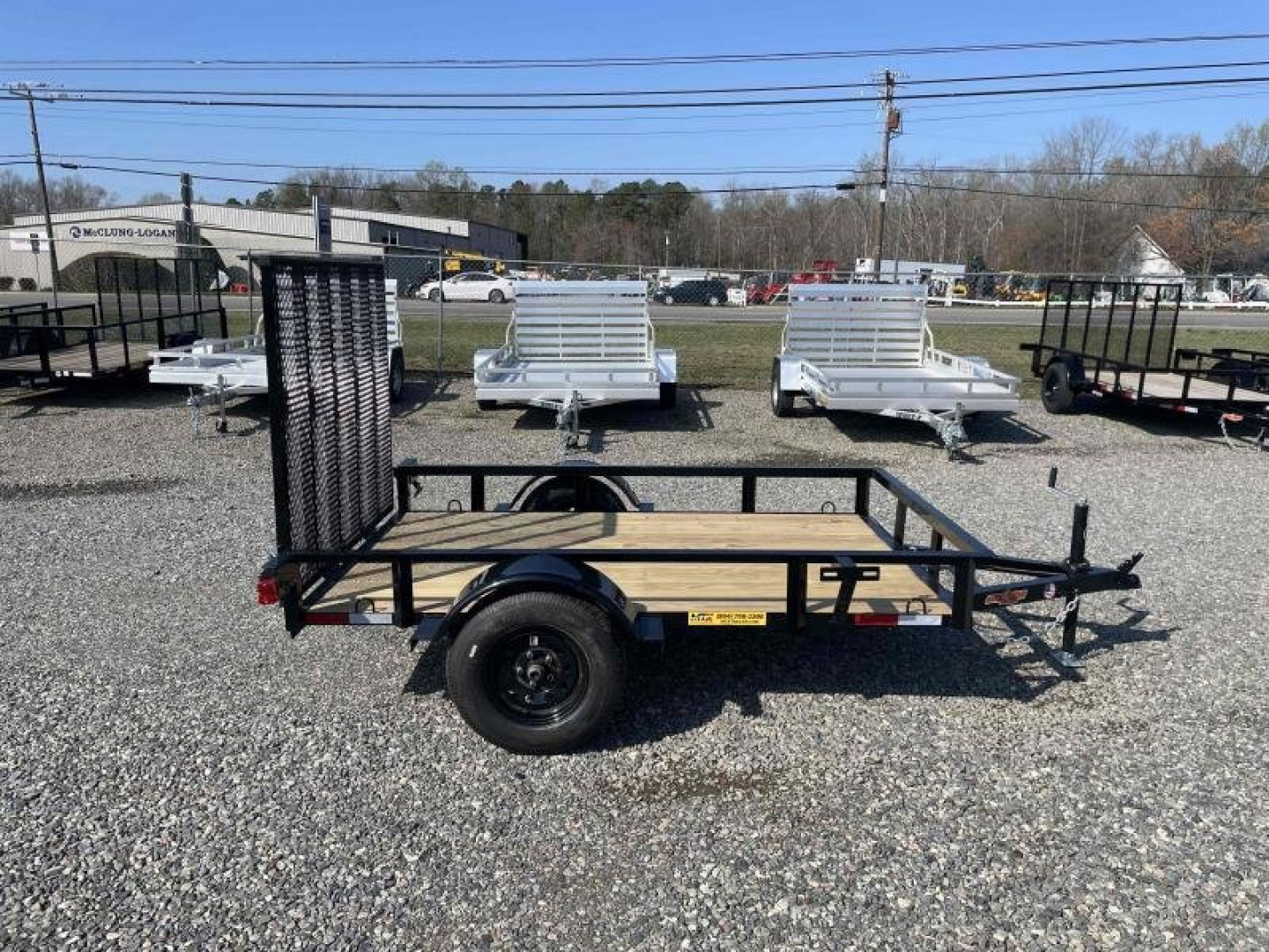 New 2026 Down 2 Earth Trailers 5x8 w/ Gate Utility Trailer *Take an additional $100 off*