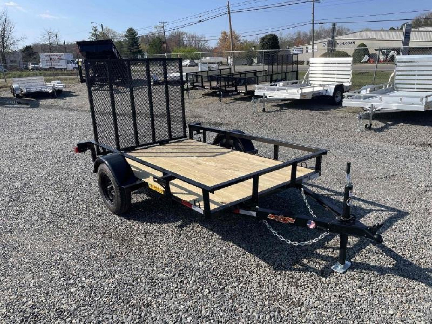 New 2026 Down 2 Earth Trailers 5x8 w/ Gate Utility Trailer *Take an additional $100 off*