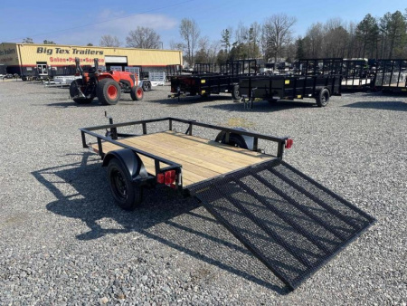 New 2026 Down 2 Earth Trailers 5x8 w/ Gate Utility Trailer *Take an additional $100 off*