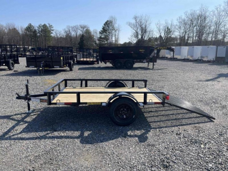 New 2026 Down 2 Earth Trailers 5x8 w/ Gate Utility Trailer *Take an additional $100 off*