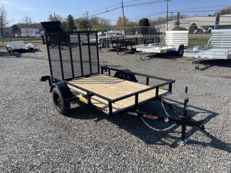 New 2026 Down 2 Earth Trailers 5x8 w/ Gate Utility Trailer *Take an additional $100 off*