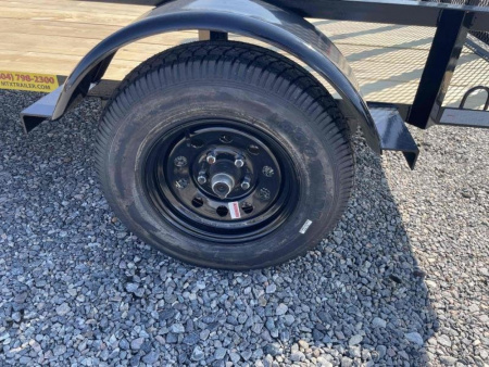 New 2026 Down 2 Earth Trailers 5x8 w/ Gate Utility Trailer *Take an additional $100 off*