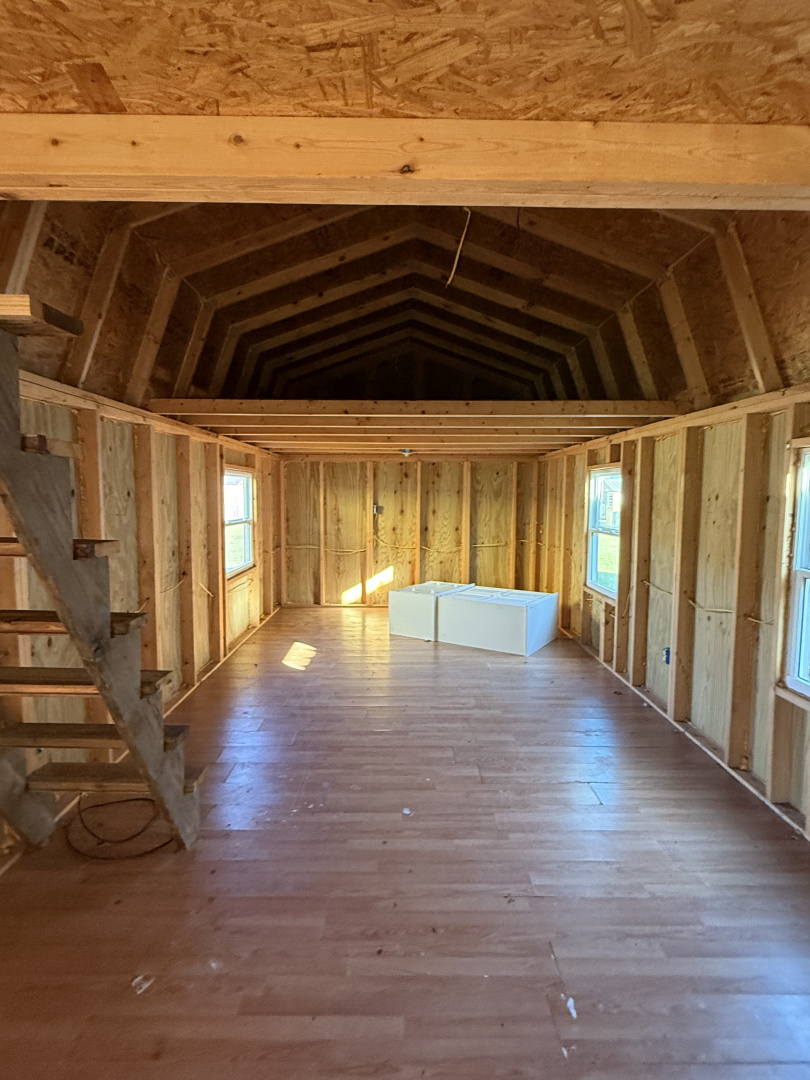 Used USED: 2025 Yoder 12X32 - Side Lofted Barn Shed, Call For Price