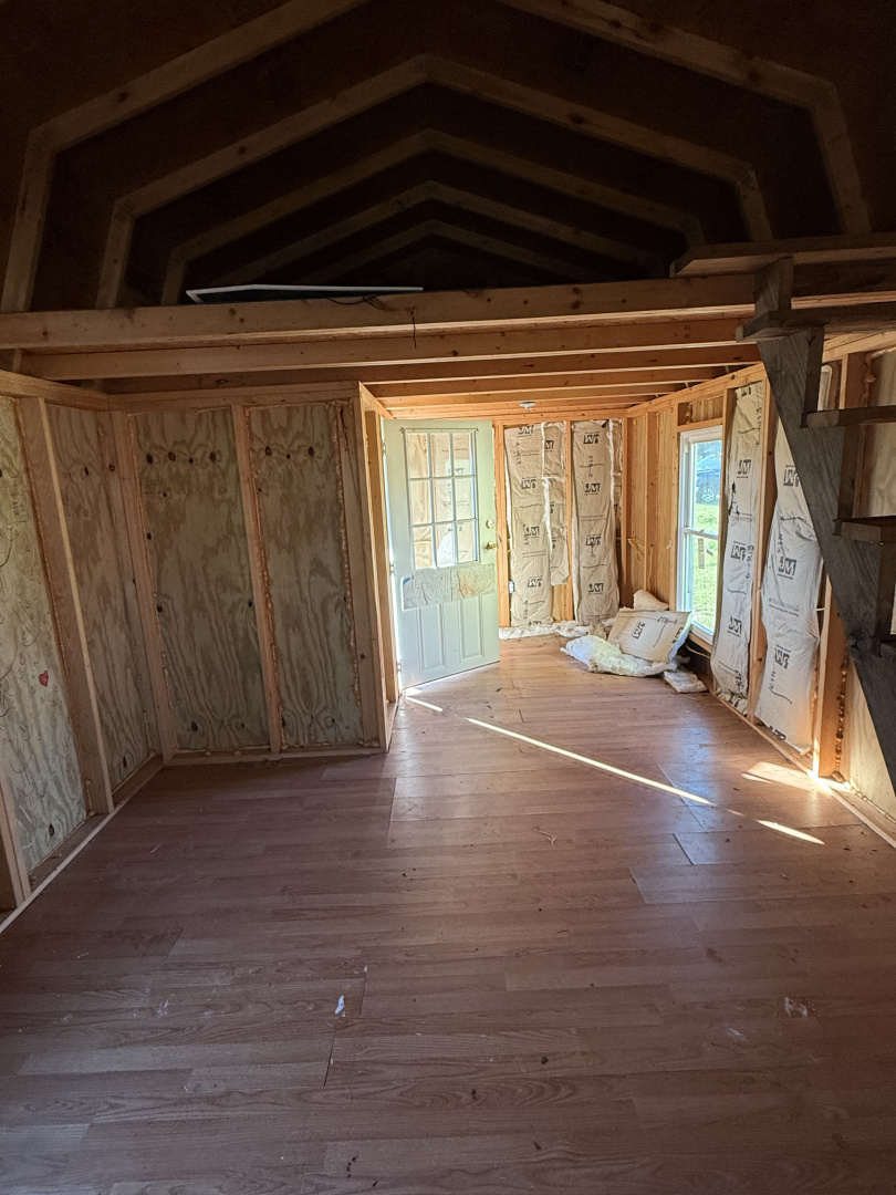 Used USED: 2025 Yoder 12X32 - Side Lofted Barn Shed, Call For Price