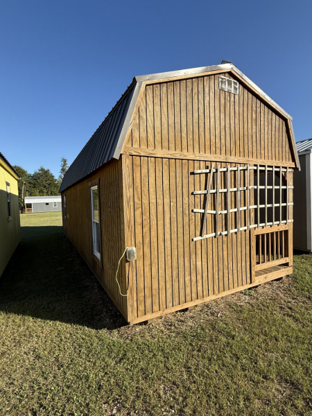 Used USED: 2025 Yoder 12X32 - Side Lofted Barn Shed, Call For Price