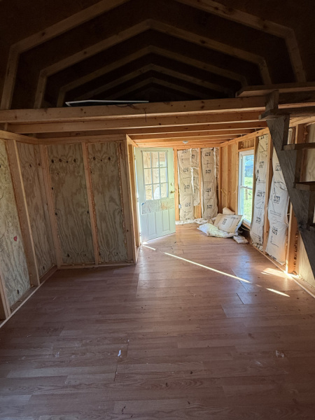 Used USED: 2025 Yoder 12X32 - Side Lofted Barn Shed, Call For Price