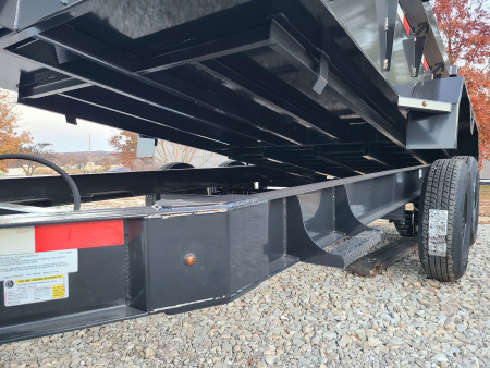 New Hillcrest 7X14 DUMP TRAILER, 14K, HYD JACK