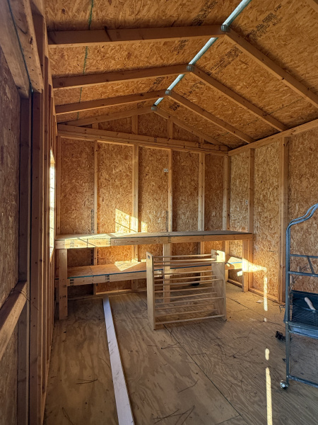 Used USED: 2025 Yoder 10X20 - Painted Garden Shed, Call For Price.