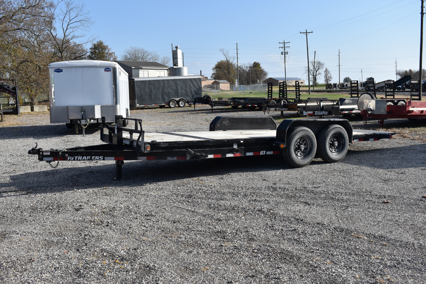 Used 2024 PJ Trailers 16+4 TILT Equipment Trailer