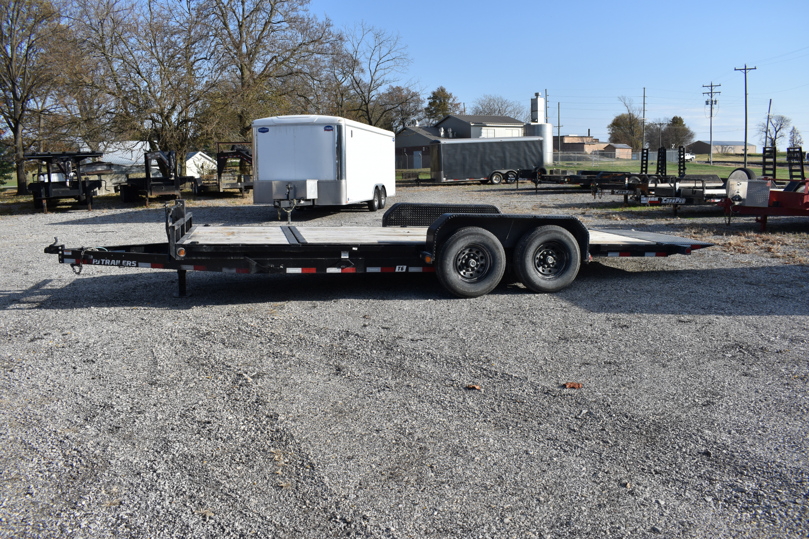 Used 2024 PJ Trailers 16+4 TILT Equipment Trailer