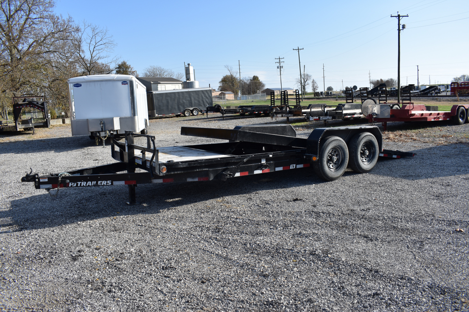 Used 2024 PJ Trailers 16+4 TILT Equipment Trailer