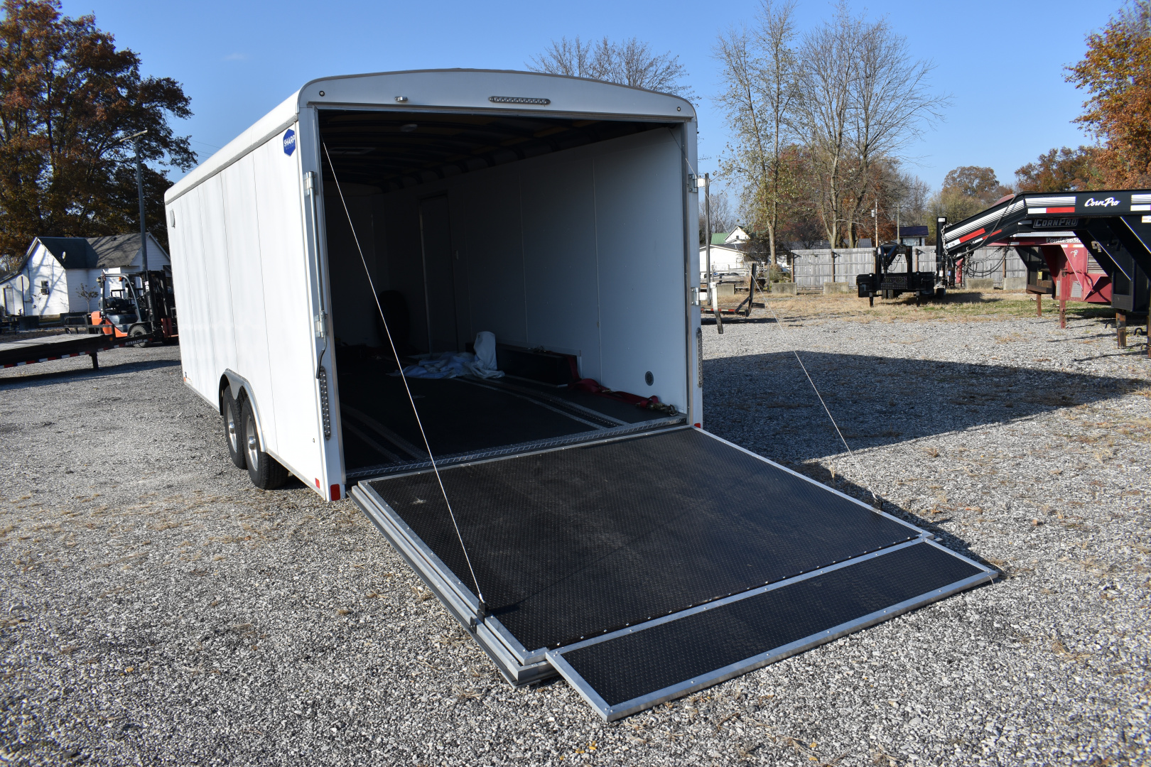 Used 2019 United Trailers ULT 8.5X20 RAMP 6'6" TALL Car / Racing Trailer