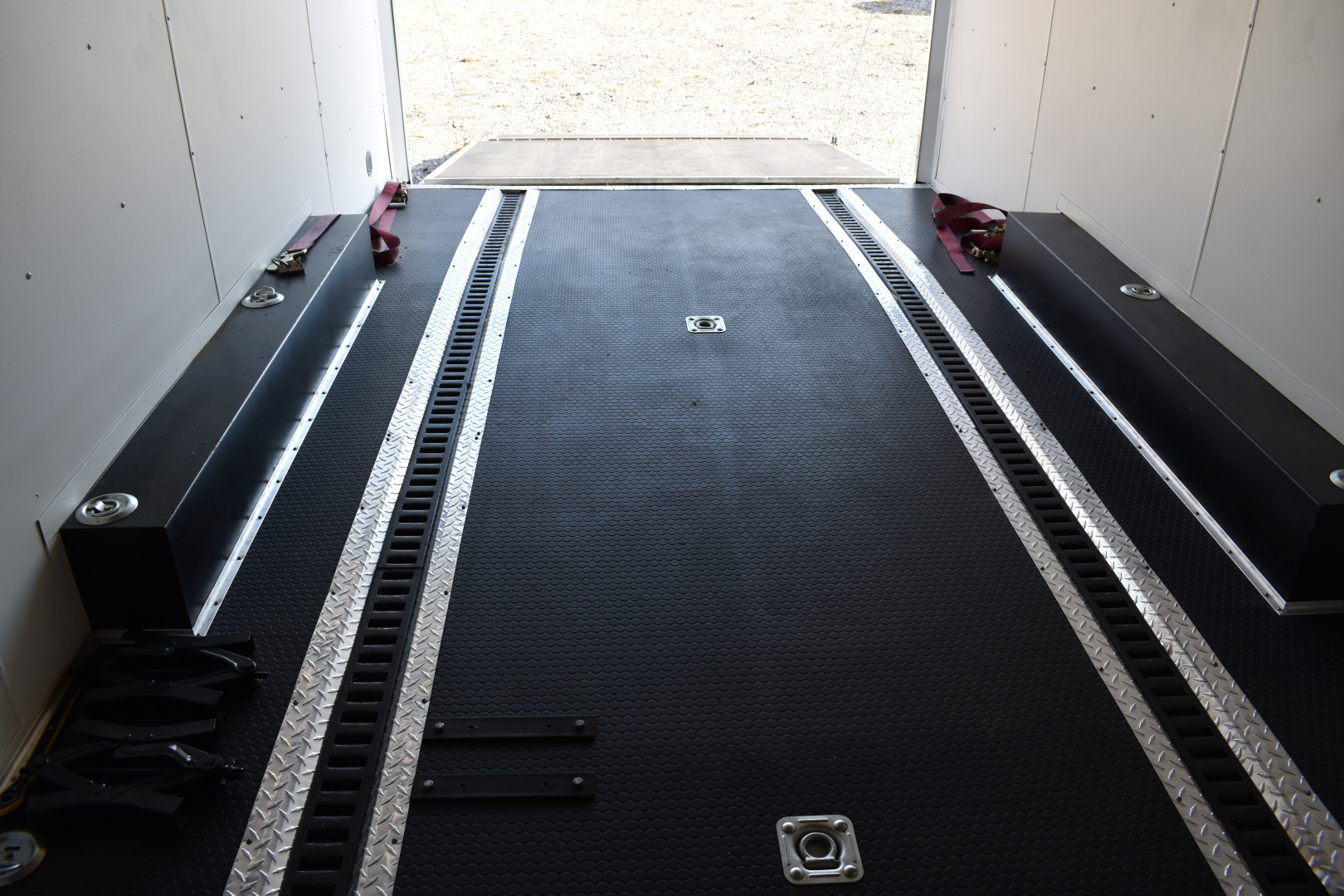 Used 2019 United Trailers ULT 8.5X20 RAMP 6'6" TALL Car / Racing Trailer