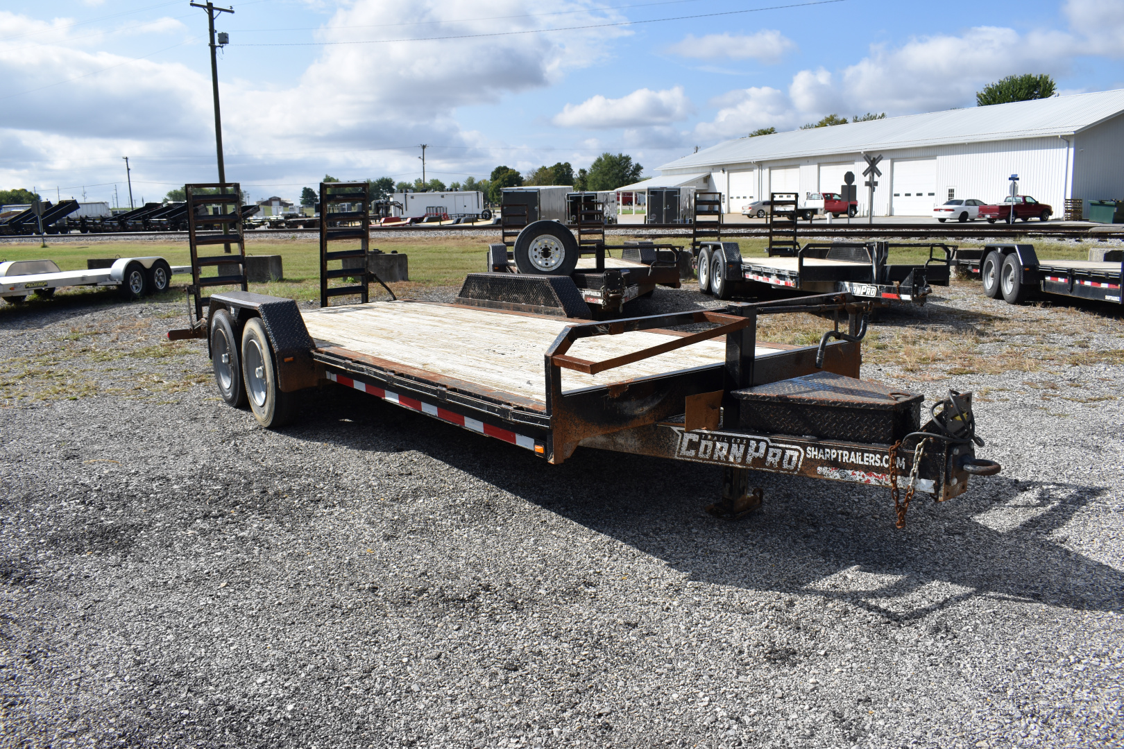 Used 2020 CornPro UT-20 H 8K Equipment Trailer