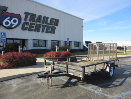 Used 2015 Sure-Trac 7X12 ST8212TA-B-030 Utility Trailer 3k