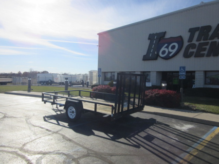 Used 2015 Sure-Trac 7X12 ST8212TA-B-030 Utility Trailer 3k