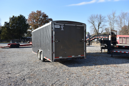 Used 2015 Atlas 8.5X20 RAMP Cargo / Enclosed Trailer