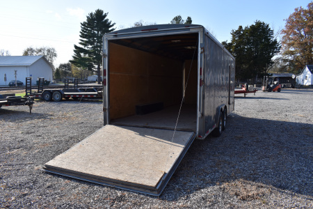 Used 2015 Atlas 8.5X20 RAMP Cargo / Enclosed Trailer