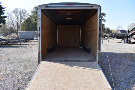Used 2015 Atlas 8.5X20 RAMP Cargo / Enclosed Trailer